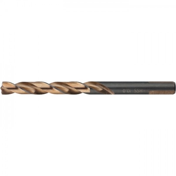 Сверло спиральное по металлу, 4.2 x 75 мм, Р9М3, многогранная заточка Барс 71859
