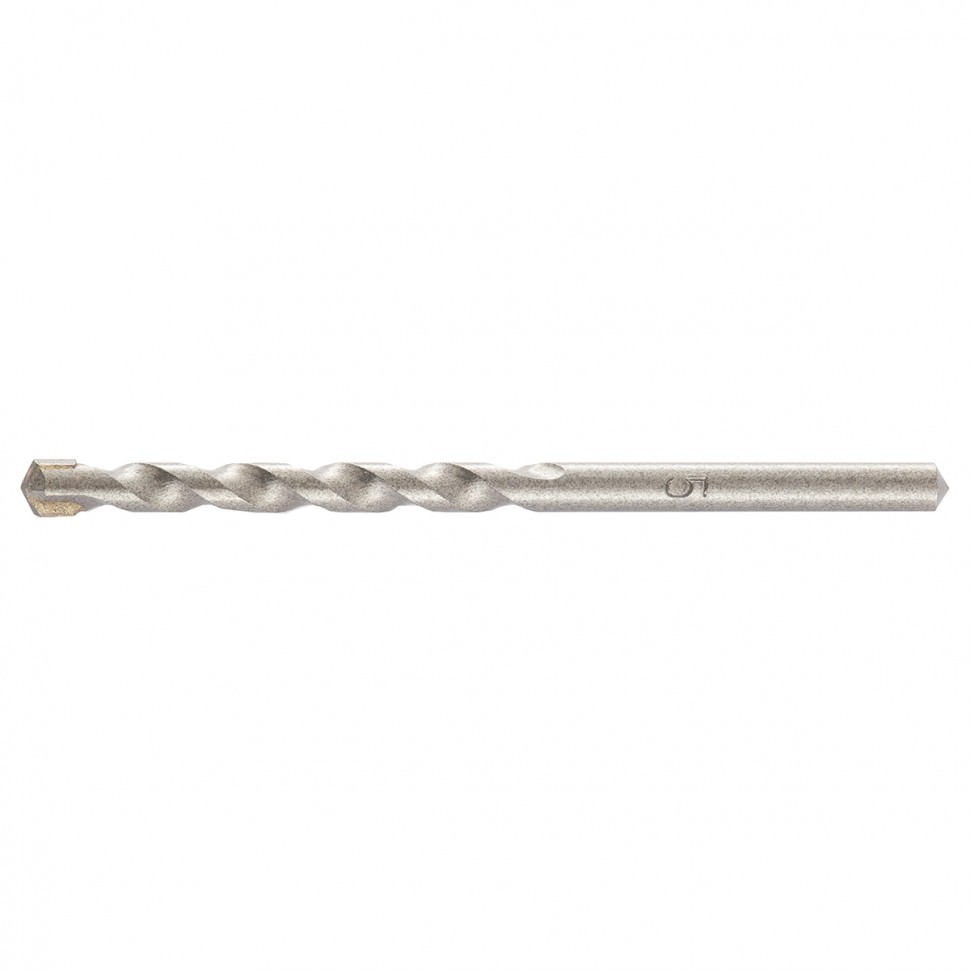 Сверло по бетону, 5 х 85 мм, Carbide tip, цилиндрический хвостовик Барс 70525