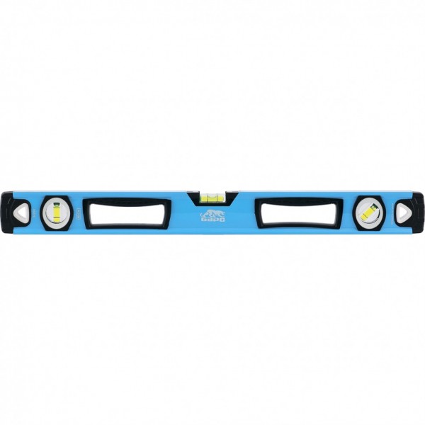 Уровень алюминиевый, двуручный, 1200 мм, профиль 1,6 мм, фрезеров, ударопрочные заглушки, 3 глазка Барс 34356