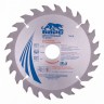Пильный диск по дереву 210 x 32/30 мм, 24 твердосплавных зуба Барс 73378