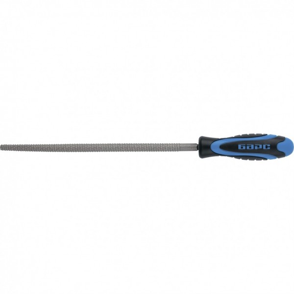 Рашпиль круглый 250 мм, двухкомпонентная рукоятка Барс 15862